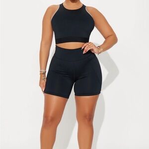 Biker short set